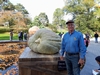 Joe Jutras and his BIG Green Squash