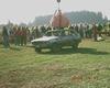 Pumpkin Crashing onto Car